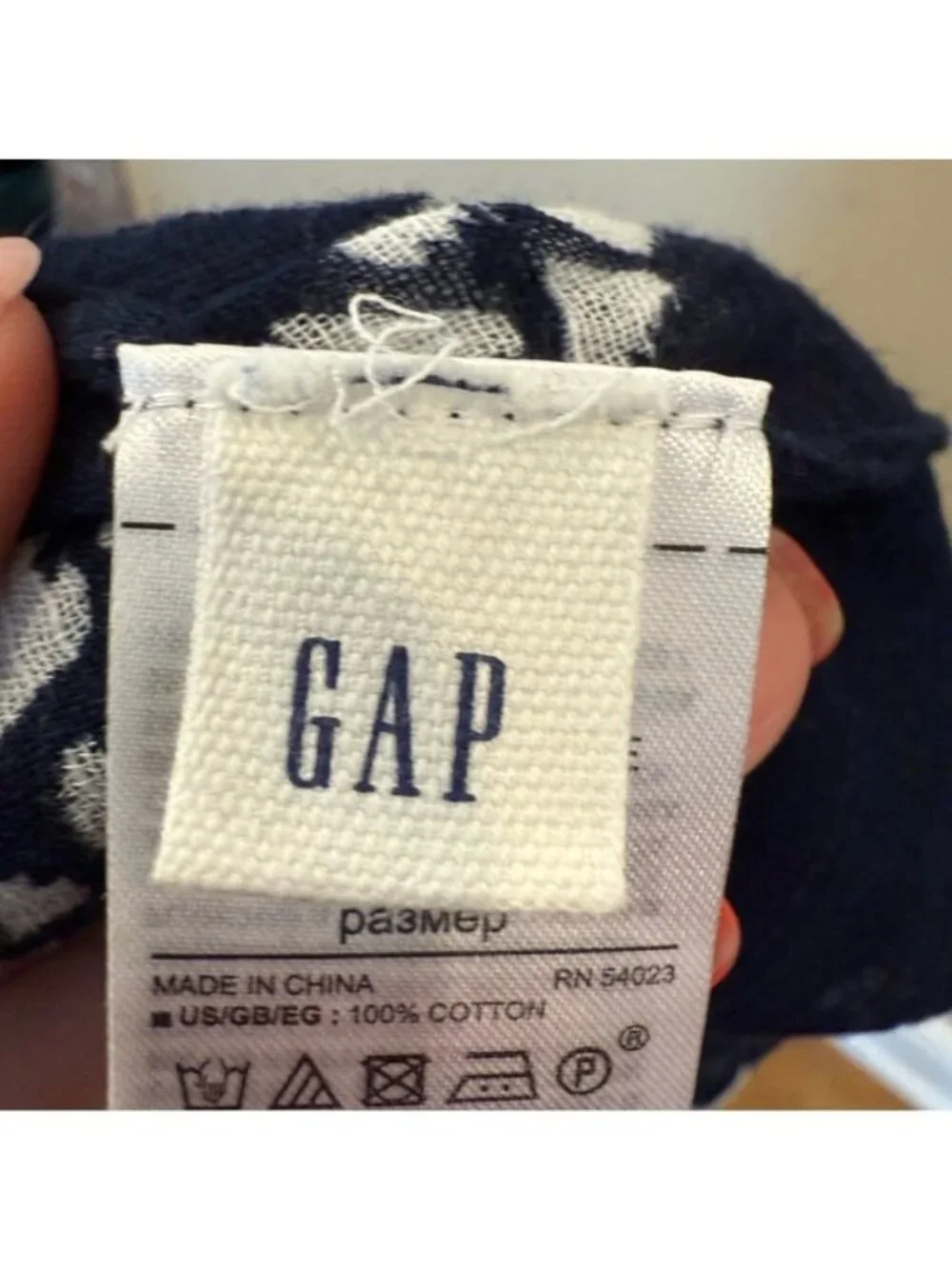 GAP blueindi detail